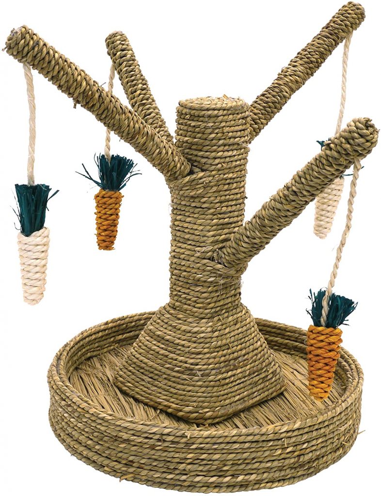 arbre ludique rosewood chinchilla blanc